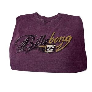 Billabong Purple Graphic T-Shirt